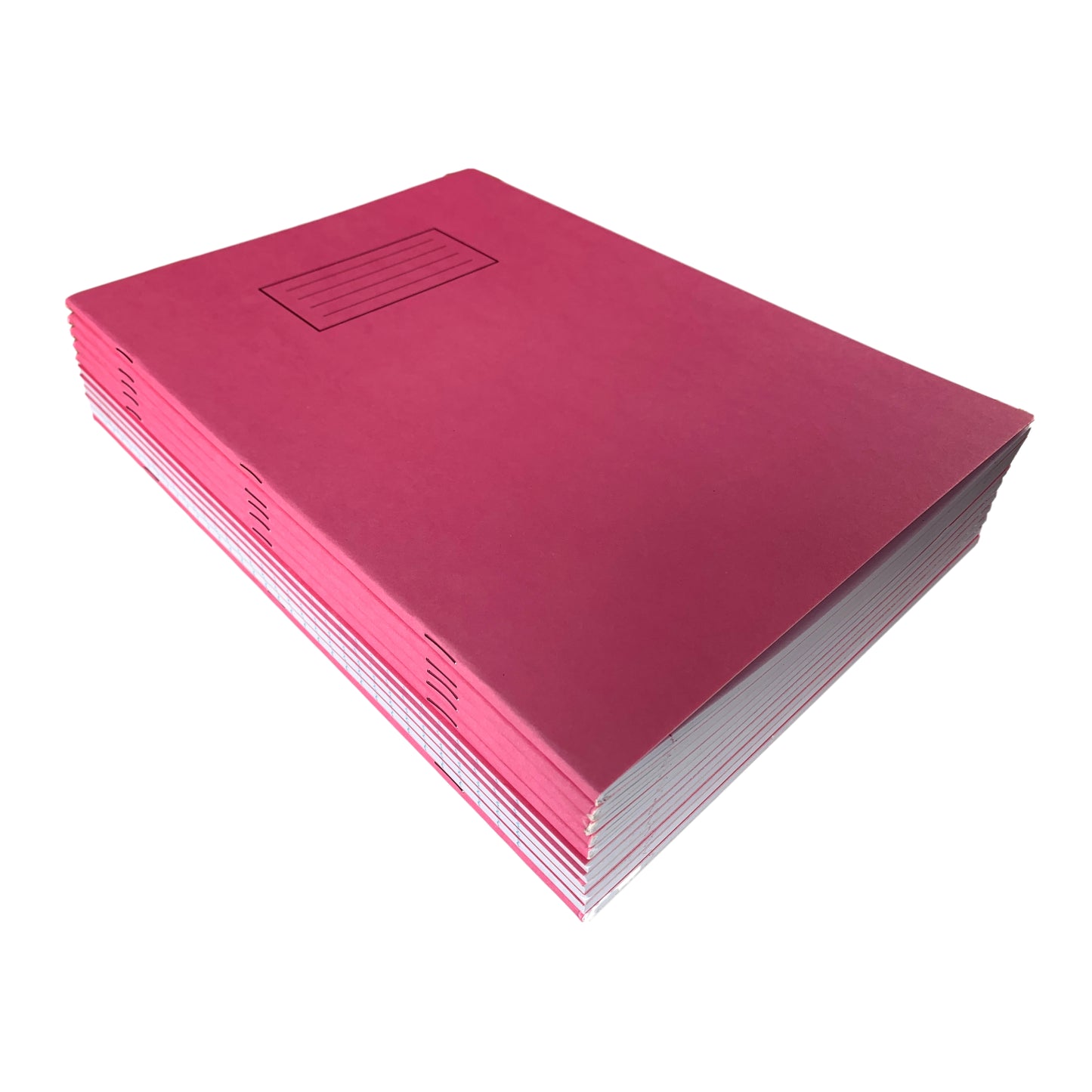 Janrax A4 Pink 80 Pages Feint and Ruled Exercise Book