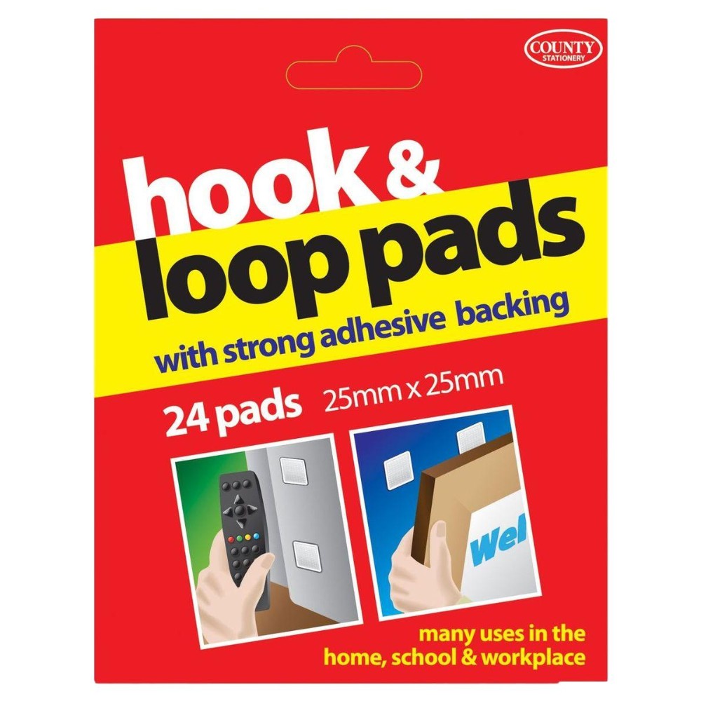 County Hook & Loop Pads (24 Pads)