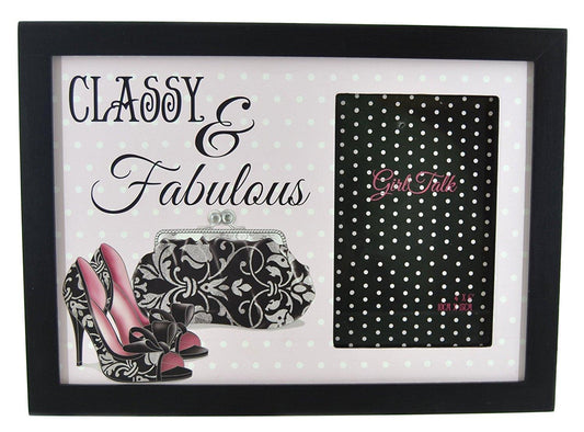 Classy & Fabulous 4" x 6" Photo Frame In a Gift Box