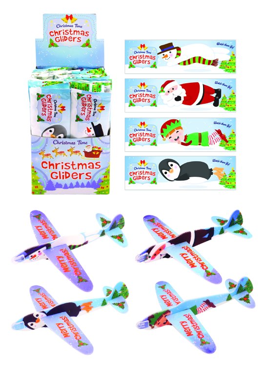 Christmas Flying Gliders 17cm