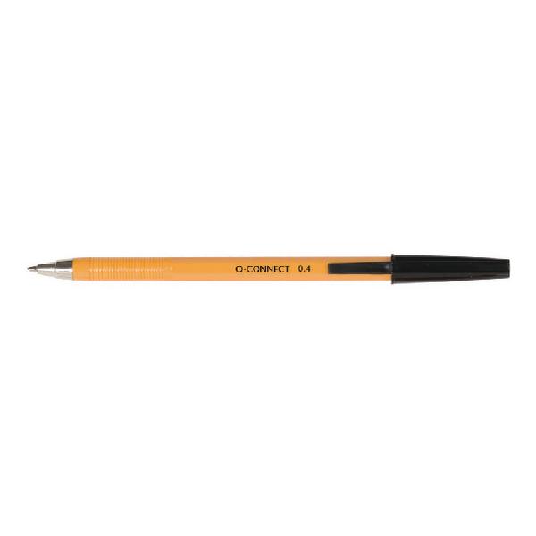 Pack of 20 Black Fine Tip Ballpoint Pens