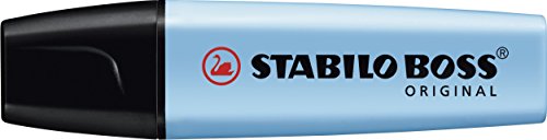 Stabilo Boss Original Blue Highlighter (Pack of 10)