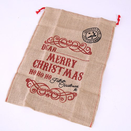 Christmas Hessian Sack