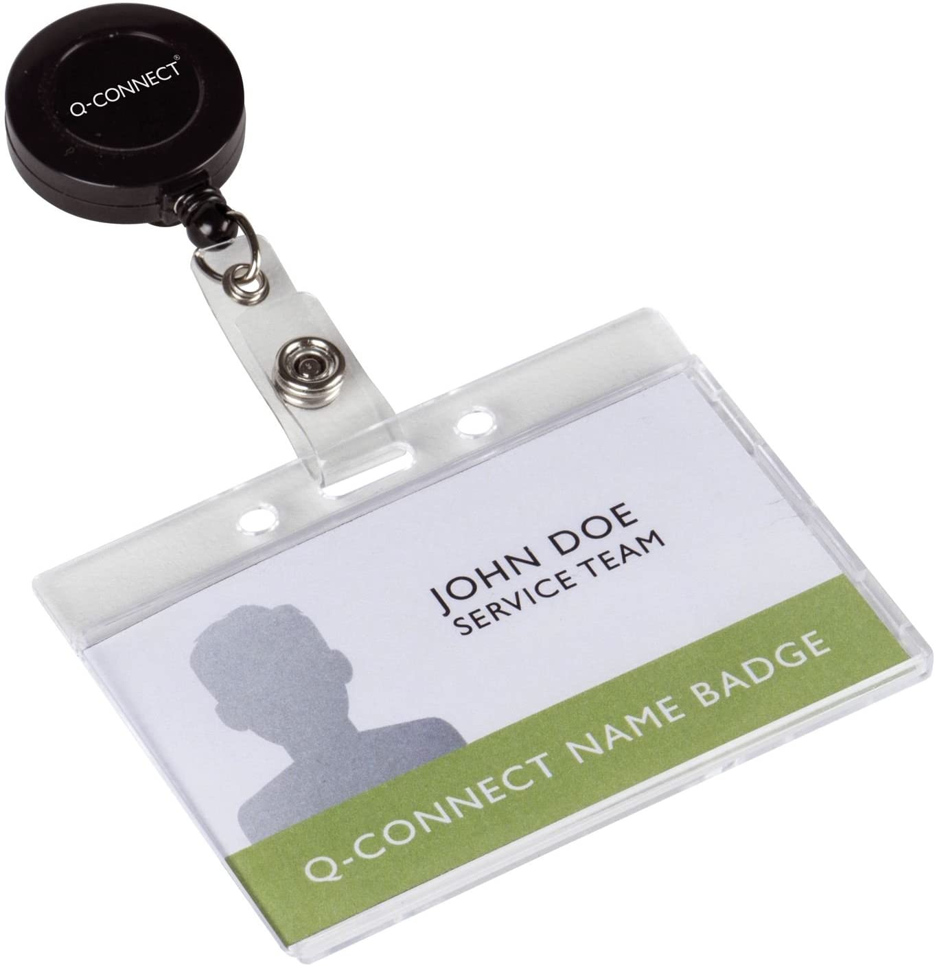 Pack of 10 Retractable Badge Reels 60cm