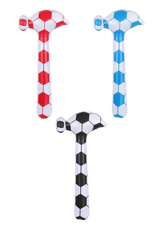 86cm Inflatable Hammer with Football Print