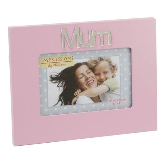 Juliana Impressions Mum Pink Photo Frame 4 x 6"