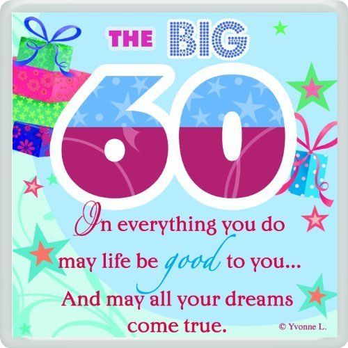 The Big 60... Sentimental Fridge Magnet Birthday Gift – Choice Wholesale