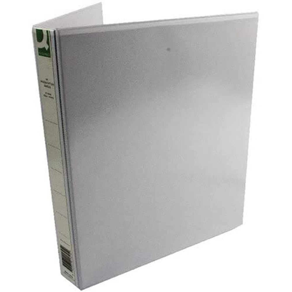 Pack of 6 A4 White Presentation 25mm 2D Ring Binders