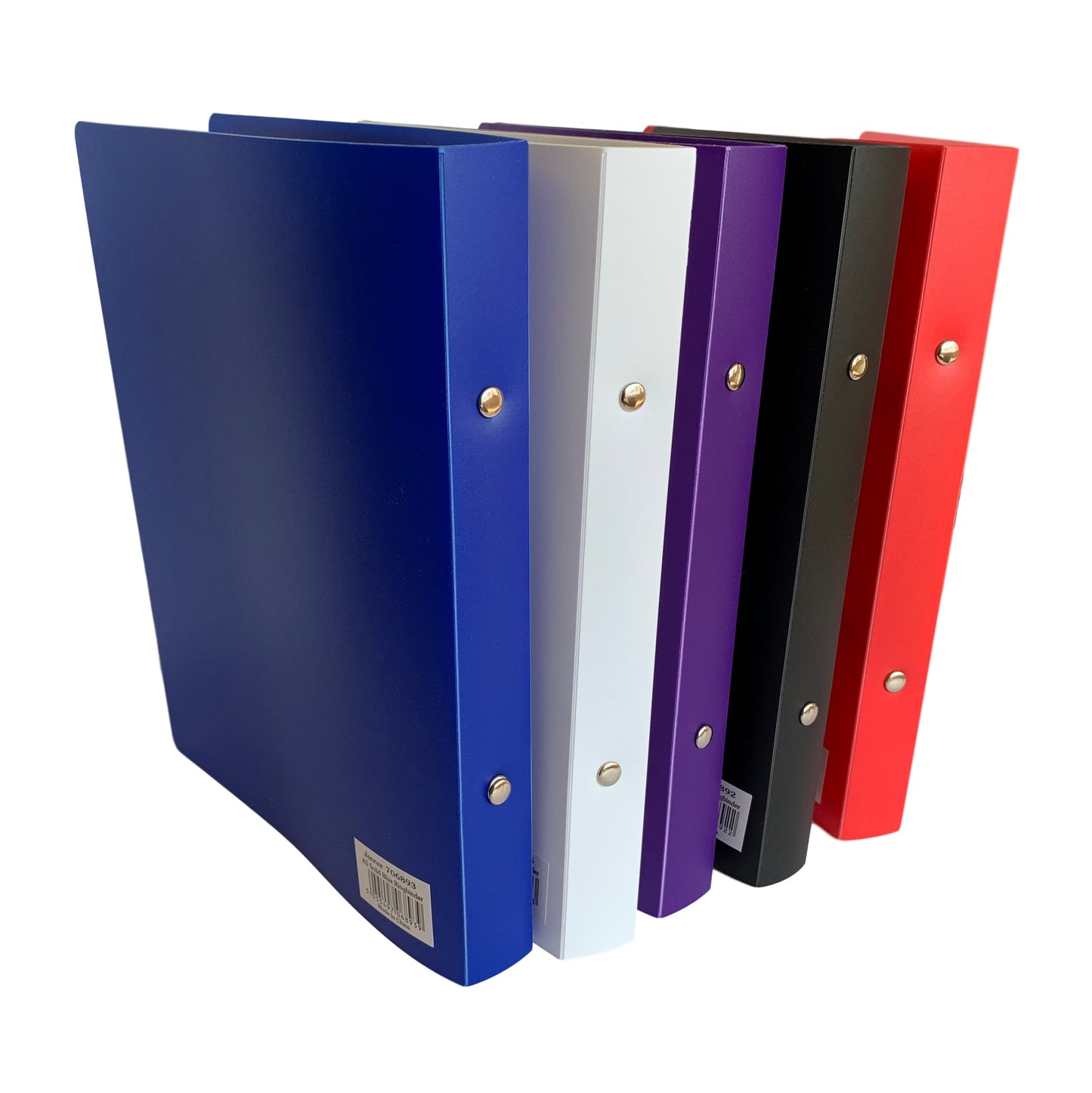 A5 White Ring Binder by Janrax