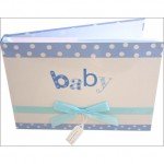 Premium Baby Photo Album Blue