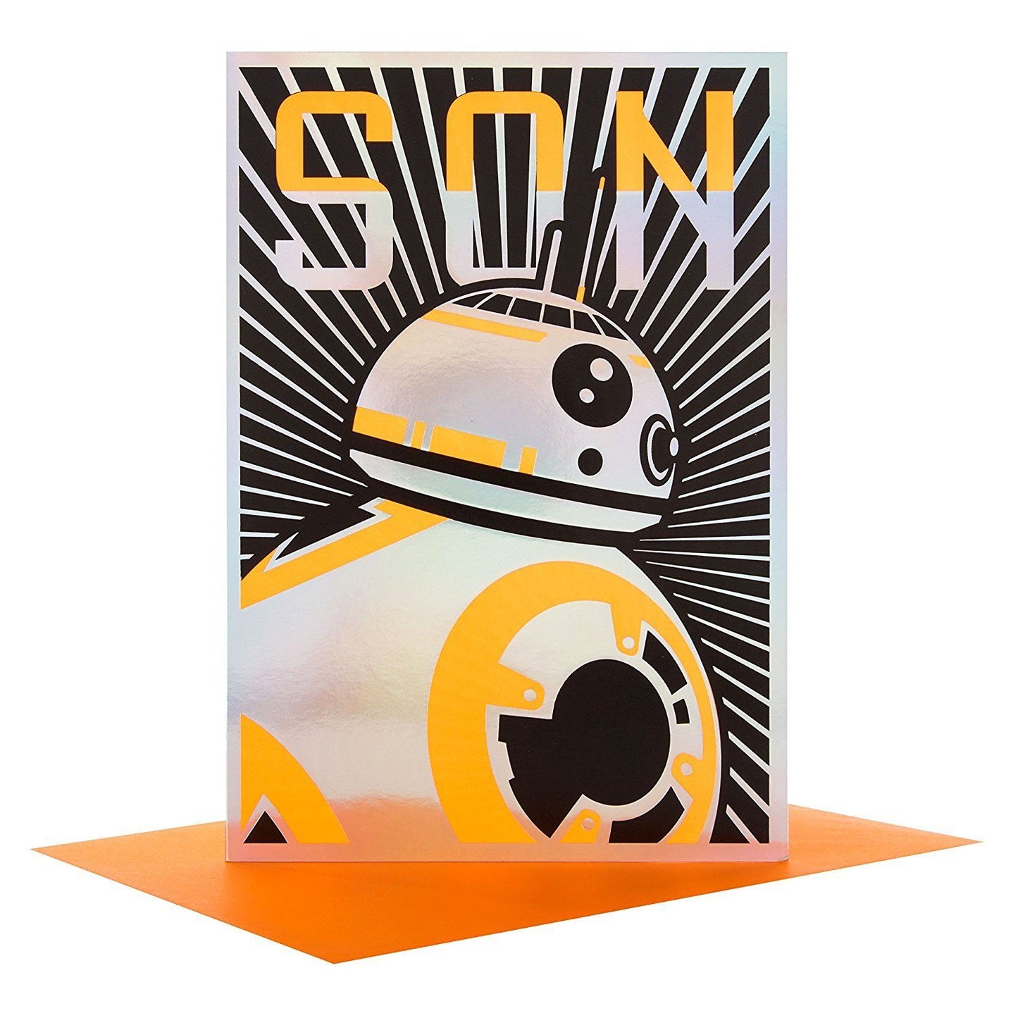 Hallmark Son Star Wars Birthday Card 'BB8' Medium