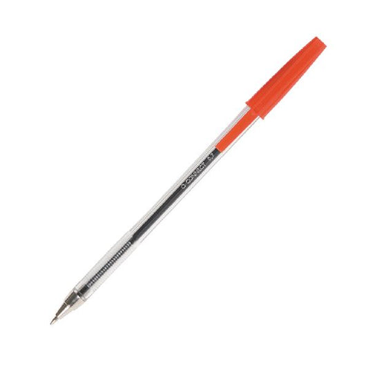 Q-Connect Ballpoint Pen Medium Red (Pack of 20) KF34044