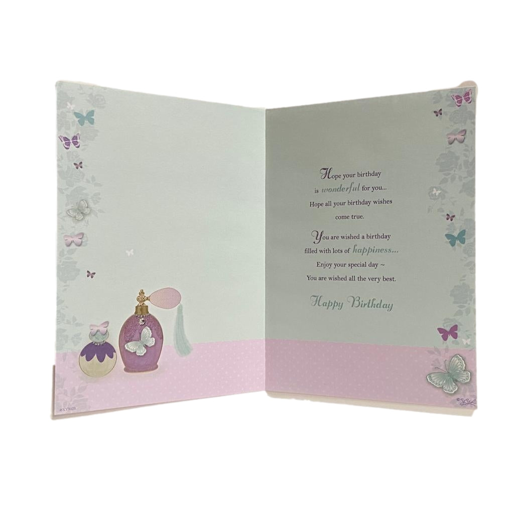 Someone Special Perfume Birthday Card