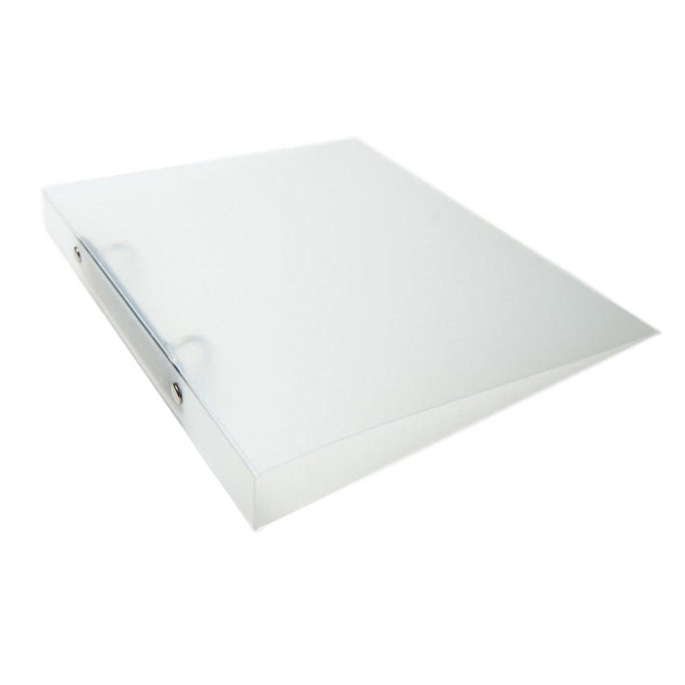 A4 Slim Clear Translucent Ringbinder - Filing Ring Binder Storage