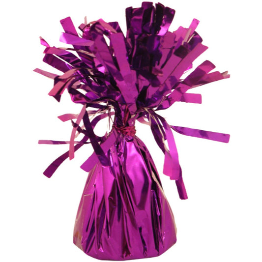 160g Purple Foil Balloon Floor Weight