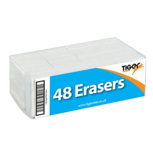 Pack of 48 Rectangular Eraser