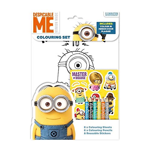 Despicable Me Minions Colouring Set