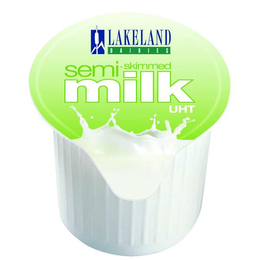 Pack of 120 Lakeland Semi-Skimmed Milk Pots