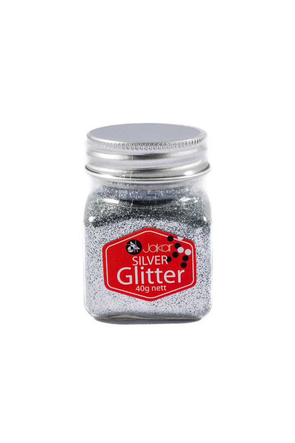 Glitter Silver Non-Toxic 40g