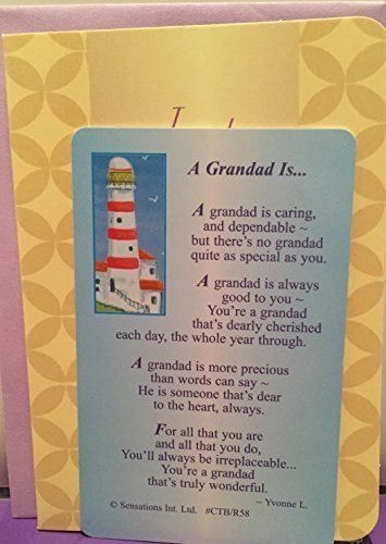 A Grandad Is.....Sentimental Keepsake Wallet / Purse Card