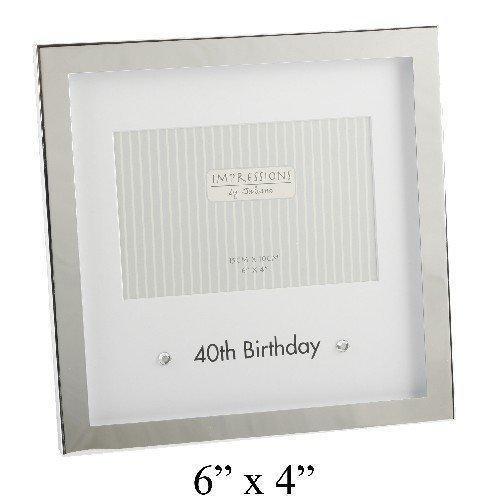 Juliana S/P Small Box Frame/Printed Mount - 40th Birthday