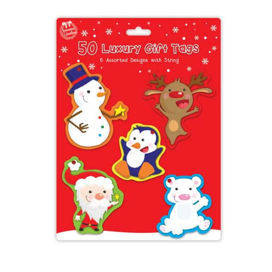 50 Luxury Christmas Gift Tags