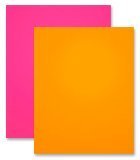 40 Fluorescent Blocks Shapes 76x102mm