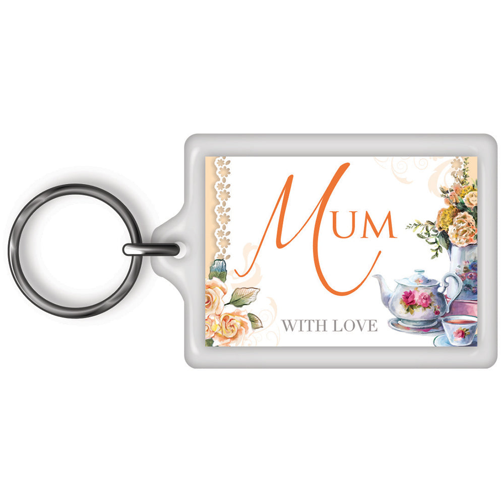 Mum With Love Celebrity Style World's Best Keyring