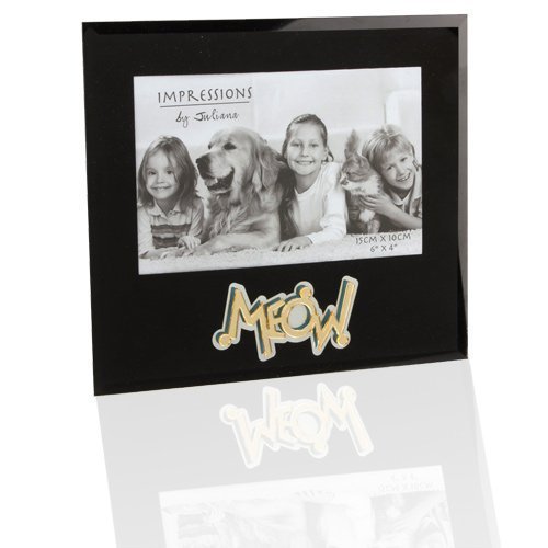 MEOW Cat Photo Frame for 6x4" picture