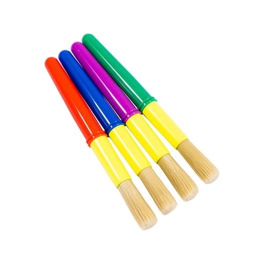 Pack of 4 Chubby Brush Set