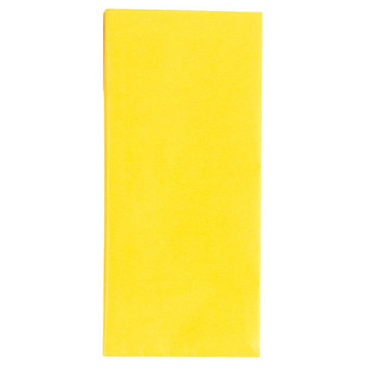 Yellow Crepe Paper Folded 1.5m x 50cm