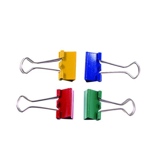 Foldback Clip 32mm Assorted (Pack of 10)