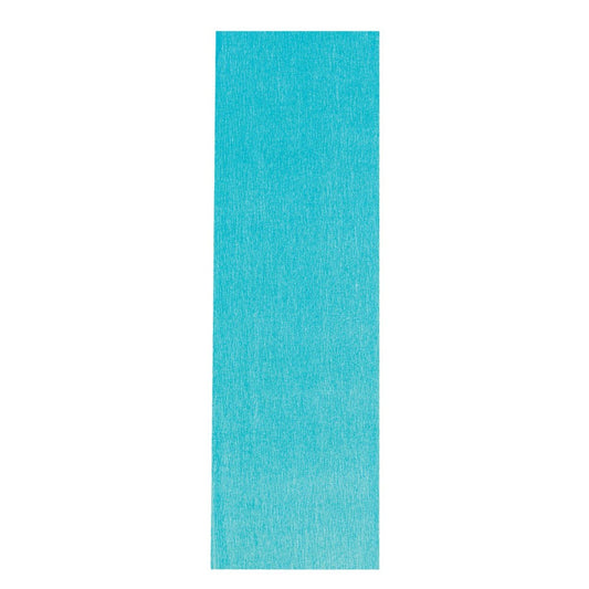 Turquoise Crepe Paper Folded 1.5m x 50cm