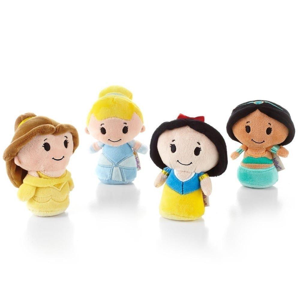 Hallmark Itty Bittys Disney Princess Collector Set - Belle, Cinderella, Snow White, Jasmine Limited Edition