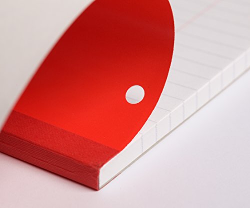 160 Page A4 Red Refill Pad (210x297mm)