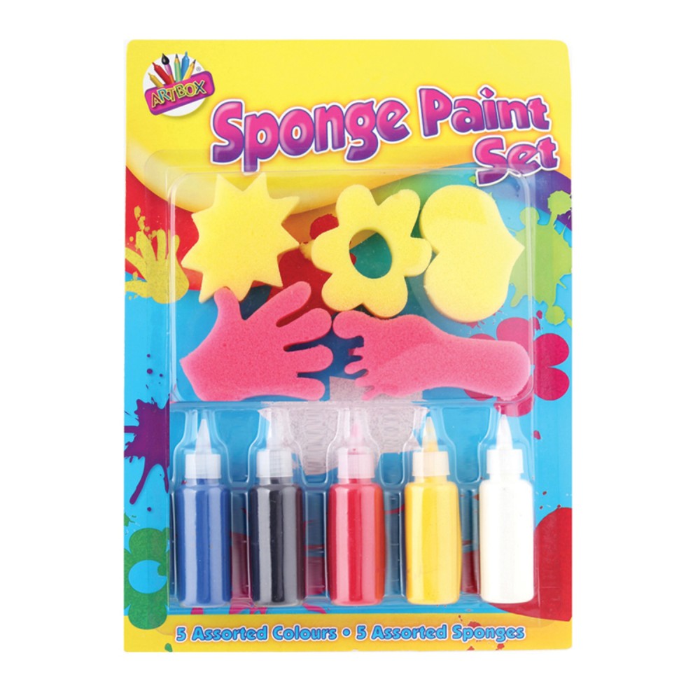 10 Piece Sponge Painting Set