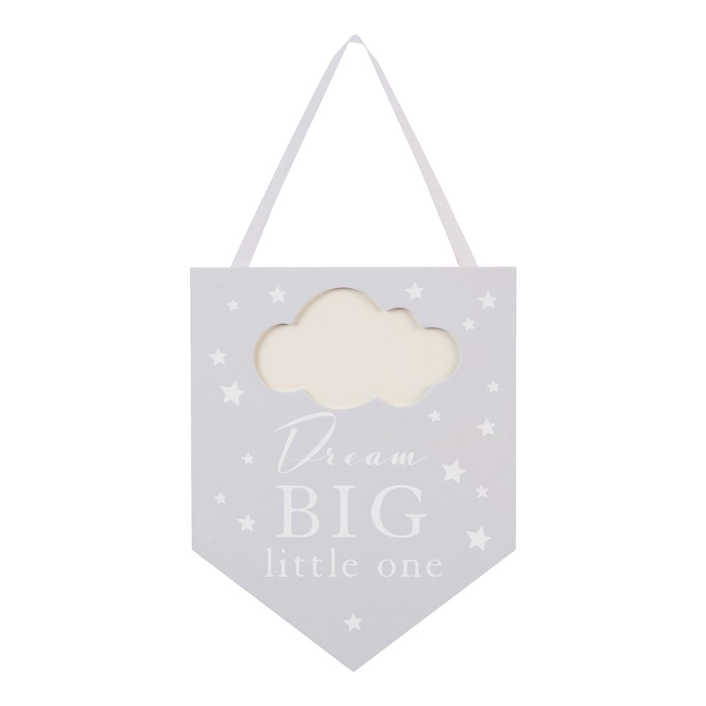 Bambino Baby Banner Plaque - Dream Big