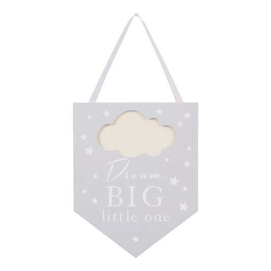 Bambino Baby Banner Plaque - Dream Big