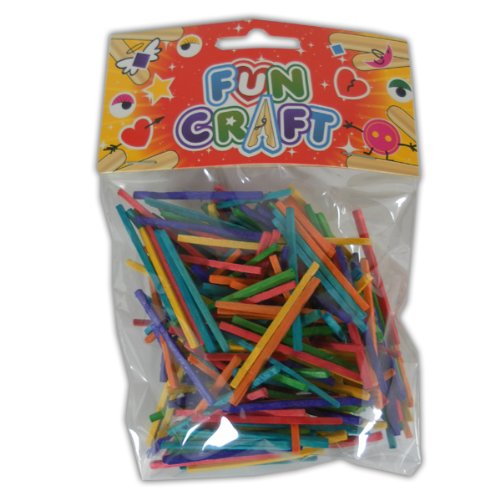 Packs of Craft Kit Match Sticks 200pcs