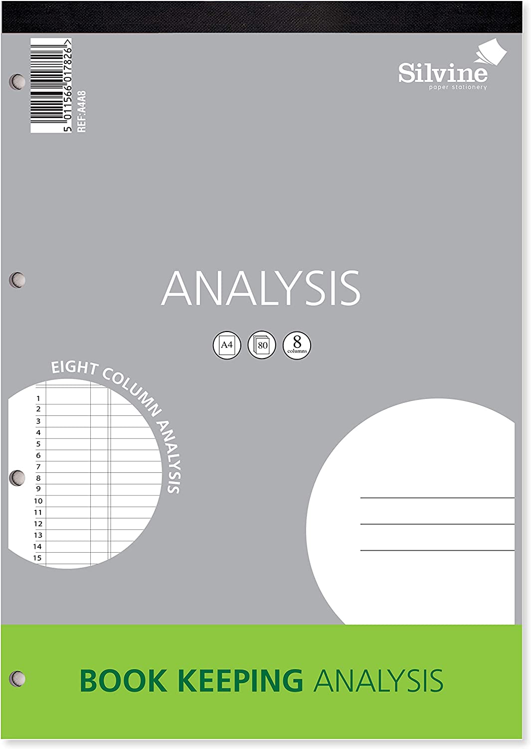 80 Pages Printed A4 8 Columns Analysis Book