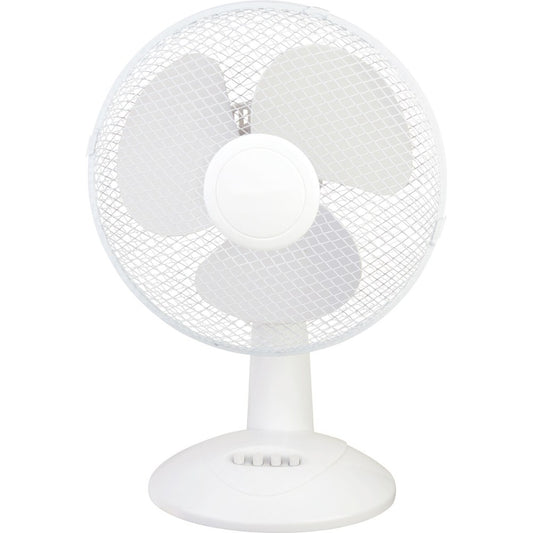 12" Desk Table Fan 3 Speed Oscillation