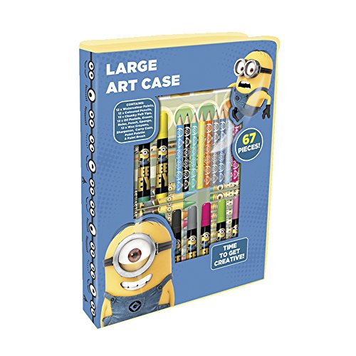 67 Pieces Despicable Me Minions Large Art Case