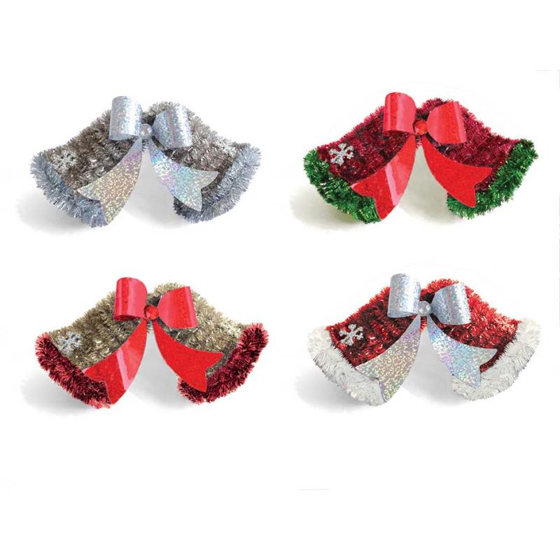 Christmas Bells Tinsel Decoration